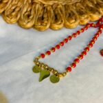 Red crystal pookkula thali TH0013