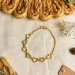 Heart Link Gold Bracelet