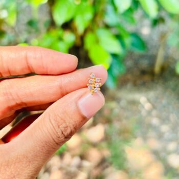 Leaf stud ST003(pair)