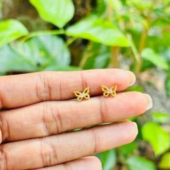 Butterfly stud (pair)