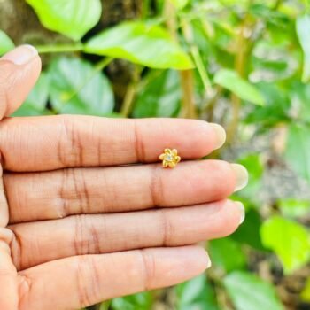golden flower nosepin