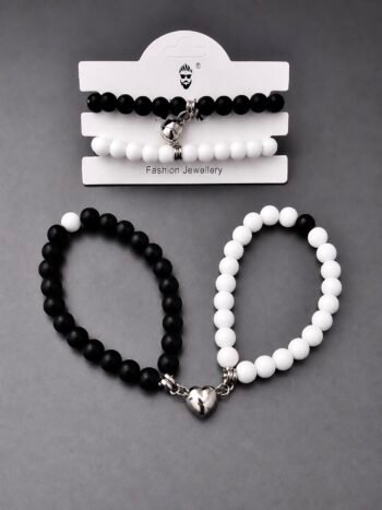 Heart couple bracelet
